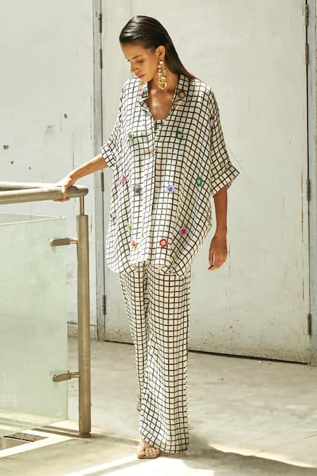 Aapro Laurel Block Print Shirt & Pant Set 