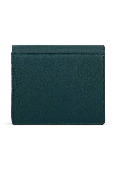 Shop Adisee Green Diana Mini Structured Leather Bag Online at Aza Fashions Shop_Adisee_Green Diana Mini Structured Leather Bag_Online_at_Aza_Fashions