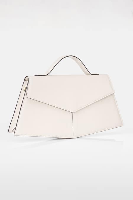 Adisee_Ivory Fiona Handcrafted Bag_Online_at_Aza_Fashions