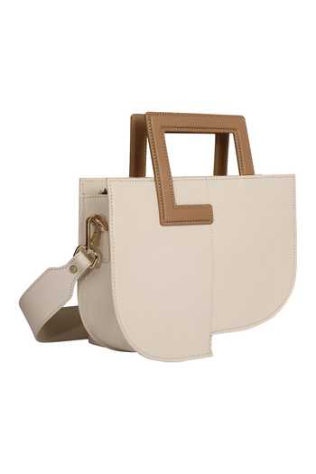 Shop Adisee Ivory Donna Structured Leather Bag at Aza Fashions Shop_Adisee_Ivory Donna Structured Leather Bag_at_Aza_Fashions