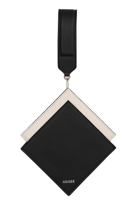 Shop_Adisee_Black Cami Geometric Bag _Online_at_Aza_Fashions