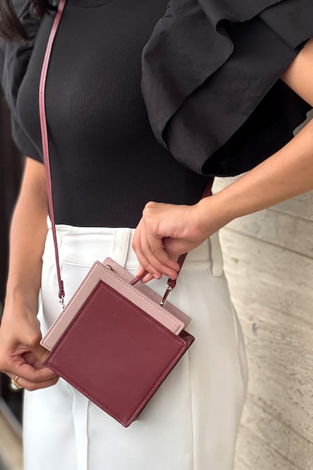 Adisee Cami Geometric Handcrafted Bag 