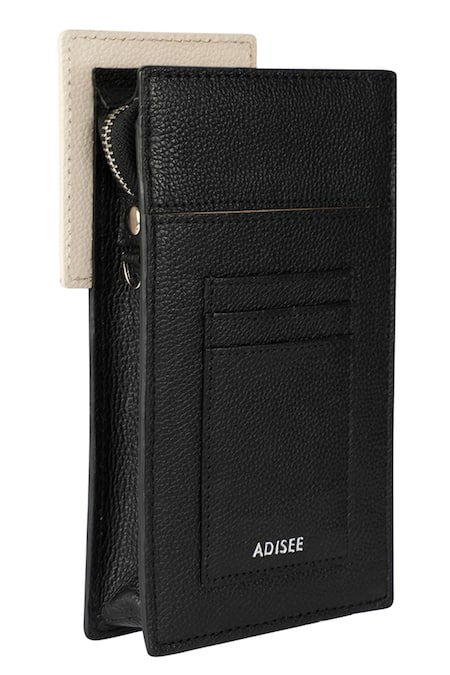 Pu Leather Phone Belt Bag Dual Layer Phone Bag Purse Credit - Temu
