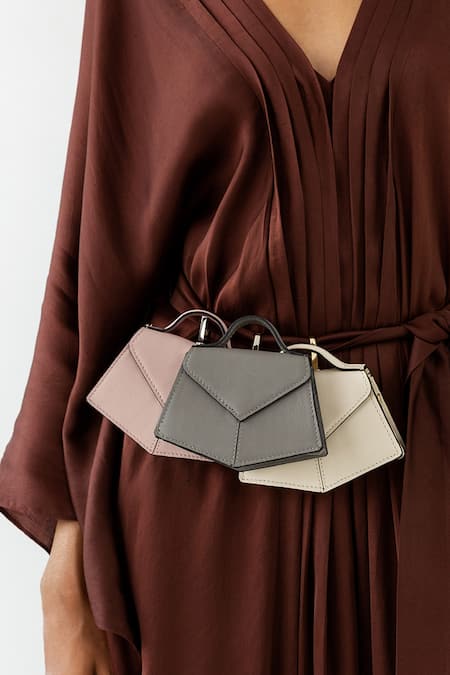 Adisee Fiona Piccola Leather Pastel Miniature Bag 