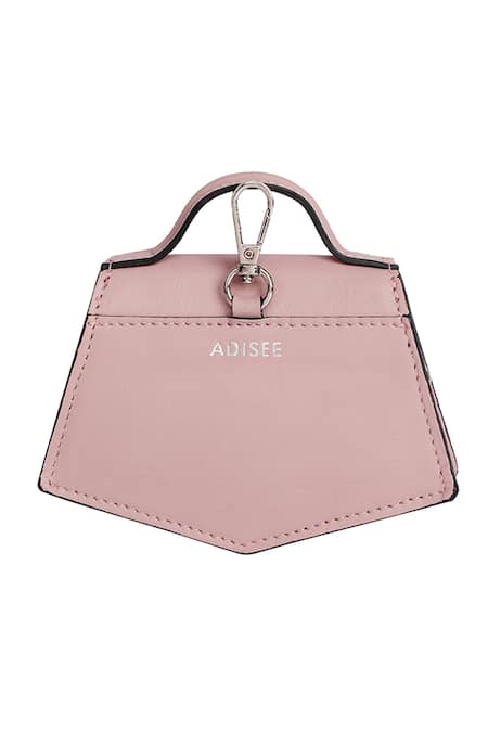 Shop_Adisee_Pink Fiona Piccola Leather Pastel Miniature Bag _Online_at_Aza_Fashions