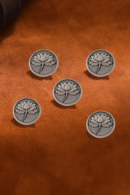 Cosa Nostraa Divine Lotus Buttons - Set of 5 