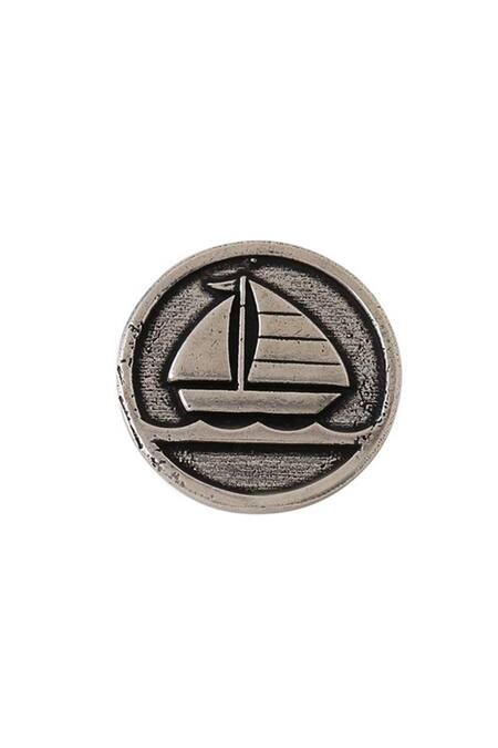 Buy Cosa Nostraa Grey Sail Boat Carved Buttons - Set Of 7 Online at Aza Fashions Buy_Cosa Nostraa_Grey Sail Boat Carved Buttons - Set Of 7 _Online_at_Aza_Fashions