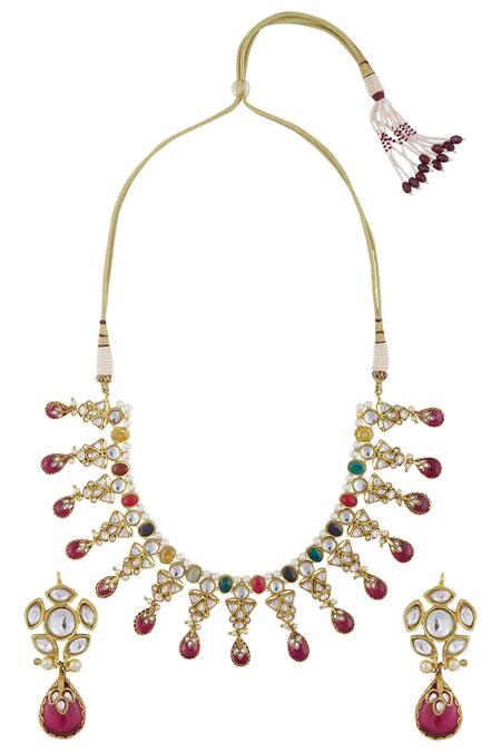 Khushi Jewels Bead Choker Set 