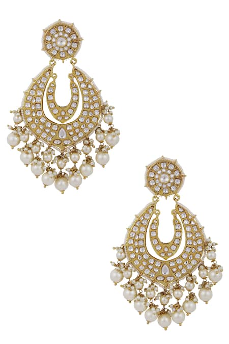 Khushi Jewels Stone Studded Danglers 