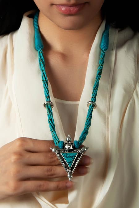 Silver Infinity Blue Diamond Necklace – Steven Singer Jewelers