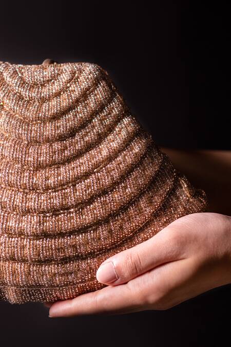 ClutcH'D Pink Embroidery Hand Clutch Bag Online at Aza Fashions ClutcH'D_Pink Embroidery Hand Clutch Bag _Online_at_Aza_Fashions