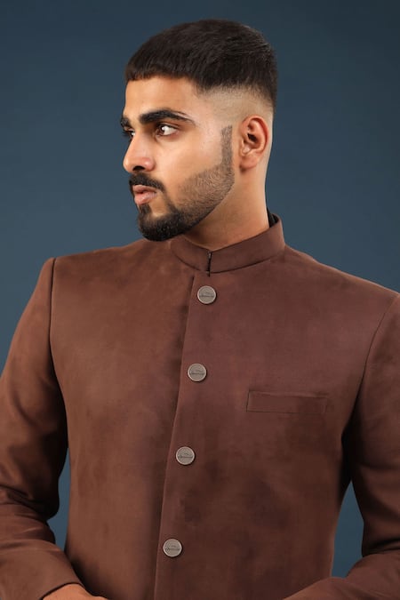 Cosa Nostraa Car Power Brass Buttons - Set of 7 