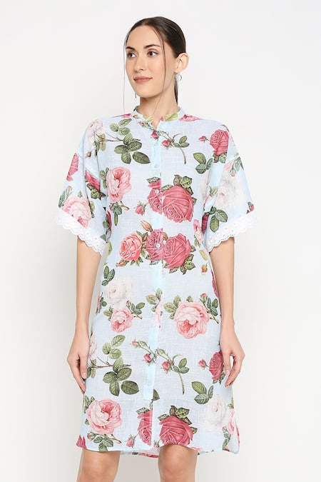 Monk & Mei Sonnet Floral Print Dress 