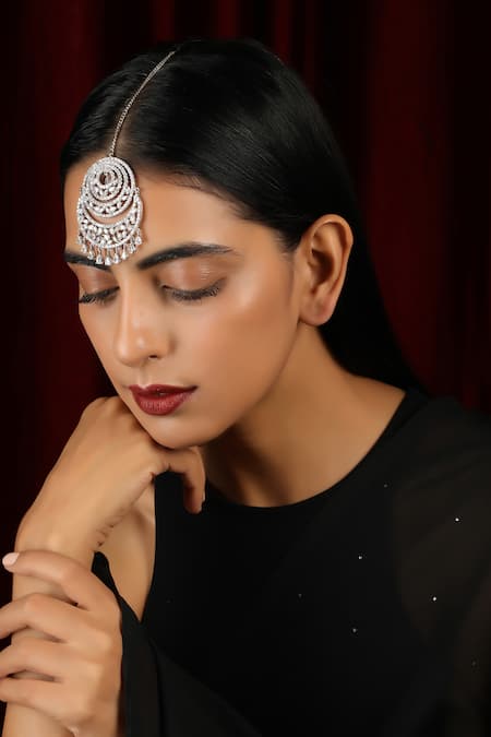Paisley Pop Crystal Maangtikka 