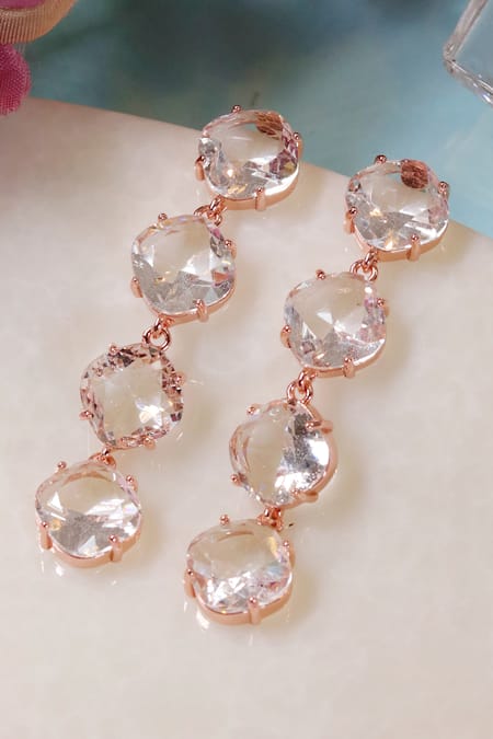 Ishhaara Geometric Shaped Earrings 