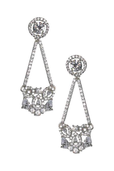 Tizora Studded Drop Earrings 