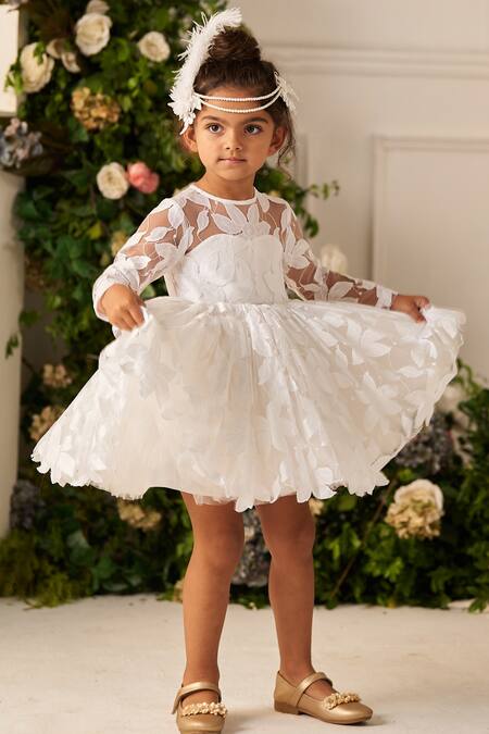 Elsa flower best sale girl dress