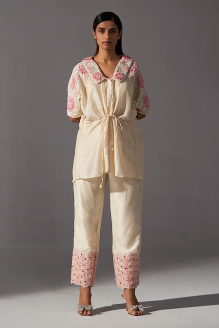 Elegant Satin Silk Pajama Set for Couples