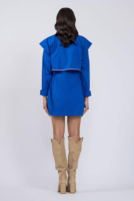 The Dramebaaz CO Cotton Trench Dress 