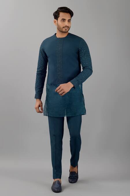 Siddhesh Chauhan Green Terrycloth Embroidery Cut Dana Bundi at Aza Fashions Siddhesh Chauhan_Green Terrycloth Embroidery Cut Dana Bundi_at_Aza_Fashions