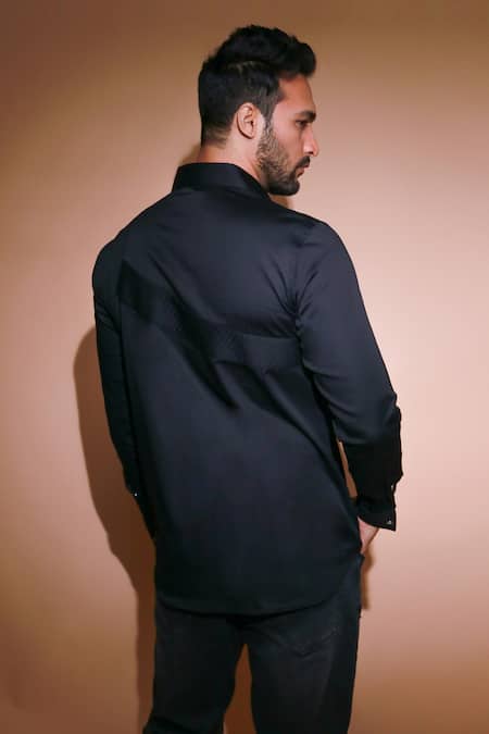 Echke Solid Full Sleeve Shirt 