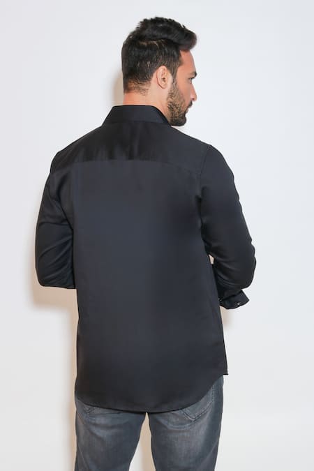 Echke Full Sleeve Solid Shirt 