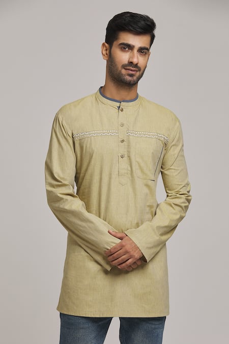 Arihant Rai Sinha Placement Embroidered Kurta 