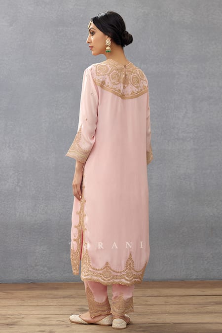 Torani Gul Mohar Urvi Embroidered Kurta Set 
