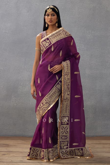 Torani Gul Rez Amruta Dori Embroidered Saree 