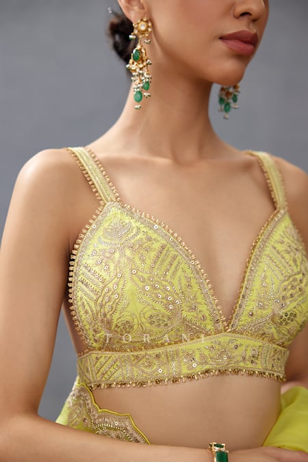 Buy Torani Yellow Cotton, Silk Embroidery Sweetheart Neck Gul Mina Idika Flower Blouse Online at Aza Fashions Buy_Torani_Yellow Cotton, Silk Embroidery Sweetheart Neck Gul Mina Idika Flower Blouse _Online_at_Aza_Fashions