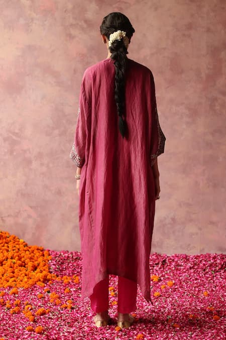 Begum Heer Zardozi Embellished Phiran & Pant Set 