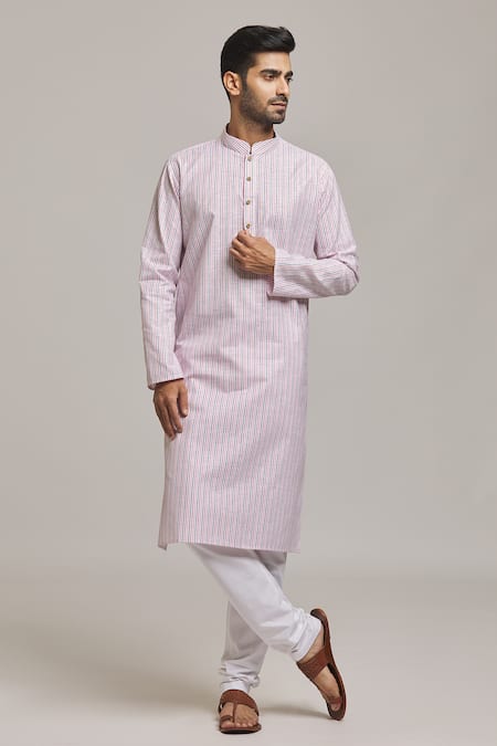 Arihant Rai Sinha Full Sleeve Woven Kurta Set 