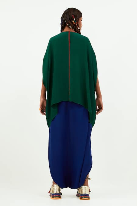 Aseem Kapoor Fizaa Embroidered Neck Tunic 