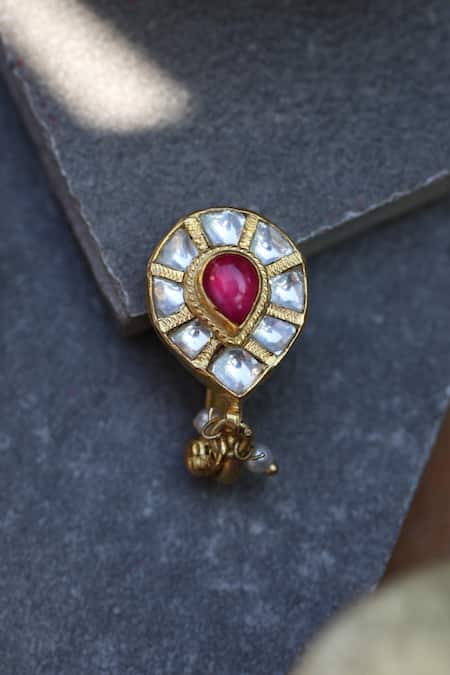 Paisley Pop Kundan Nosepin 