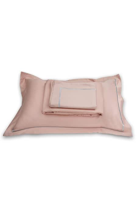 VEDA HOMES Cotton Sateen Finish Bed Sheet Set 