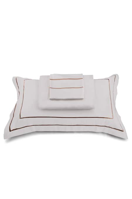 VEDA HOMES Classic Sateen Finish Bed Sheet Set 