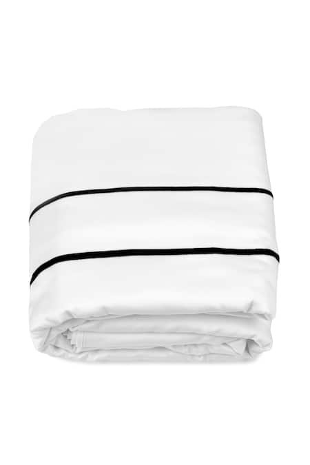 VEDA HOMES Classic Striped Cotton Duvet Cover - Single Pc 