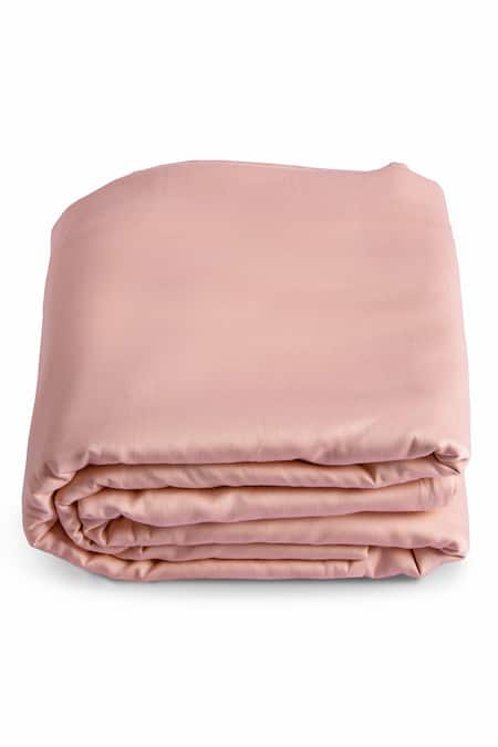 VEDA HOMES Solid Cotton Duvet Cover - Single Pc 