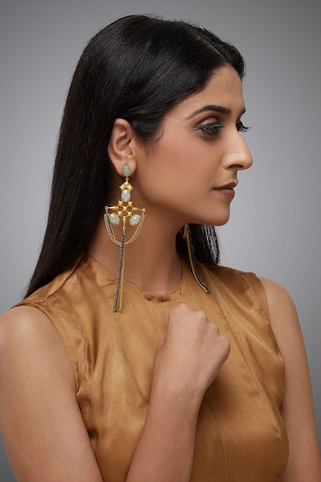 Masaya Jewellery Stone earrings 