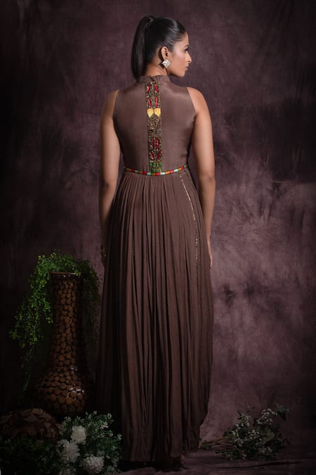 Abstract By Megha Jain Madaan Sequin & Bead Work Gown 