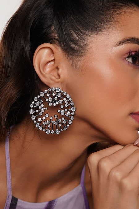 Glacière Classy Oversized Stud Earrings – Ms Lady Lavish