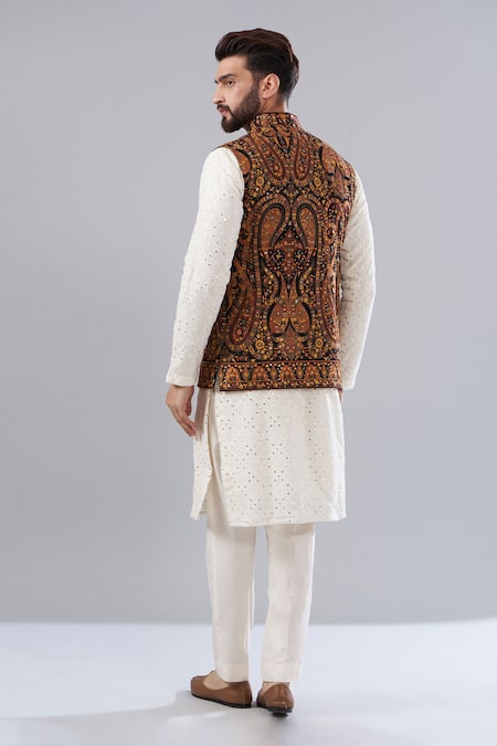 Embroidered Designer Kashmiri Jamawar Jacket, Size: Free Size at Rs 55000  in Delhi