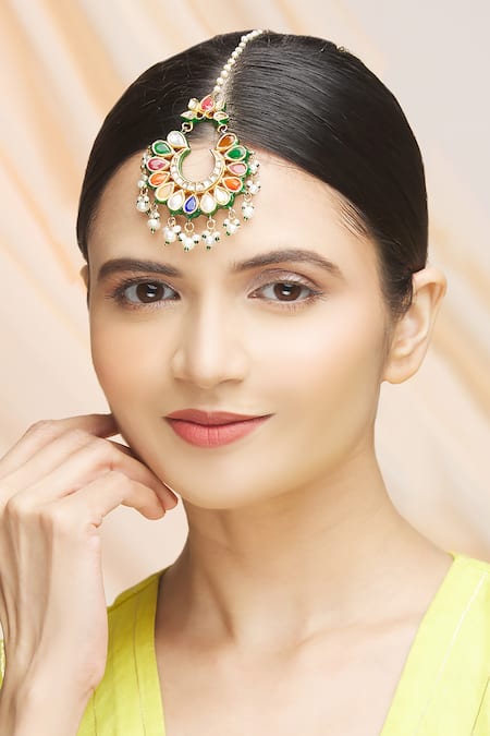 Vivinia By Vidhi Mehra Navrattan Kundan Maangtikka 