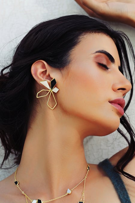 Hoop Gemstone Earrings, 18K Gold, Earrings For Mom, Dainty Earrings, G –  Fastdeliverytees.com