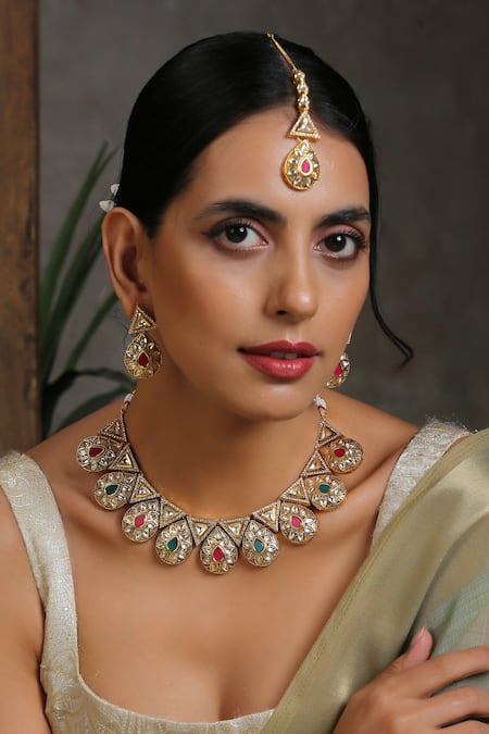 Kundan on sale gold jewellery