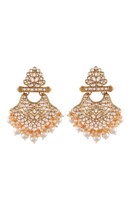 Buy_Ishhaara_White Stones, Beads And Embellished Choker Set