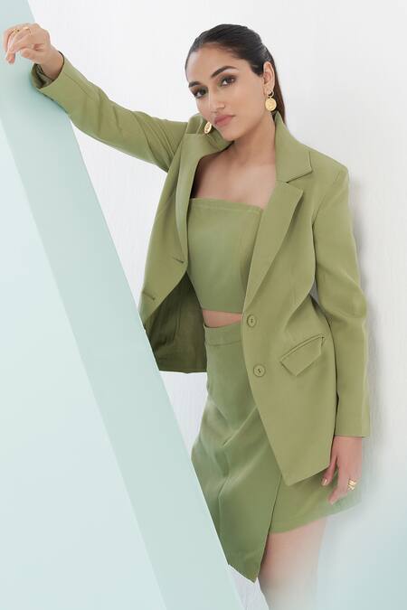 Clothes Green Skirt Banana Dot Midi Skirt Banana Republic Factory