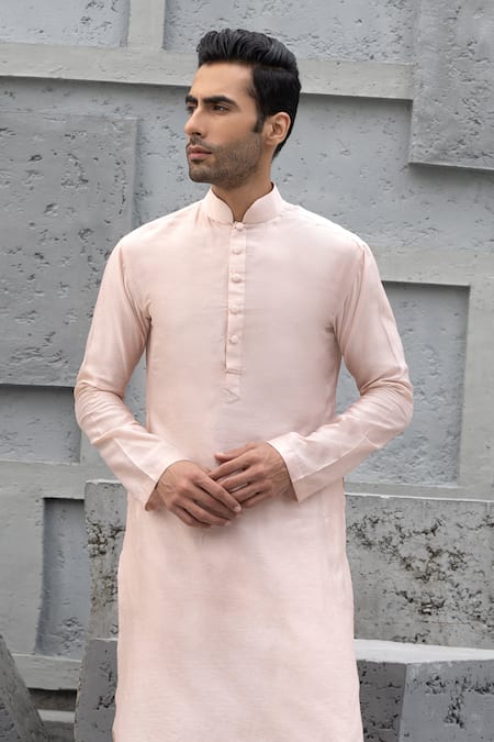 Chhavvi Aggarwal Beige Chanderi, Cotton Solid Kurta And Churidar Set Online at Aza Fashions Chhavvi Aggarwal_Beige Chanderi, Cotton Solid Kurta And Churidar Set _Online_at_Aza_Fashions