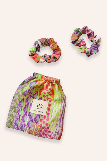 Buy_Payal Singhal Accessories_Multi Color African Prints Gift Hamper_Online_at_Aza_Fashions