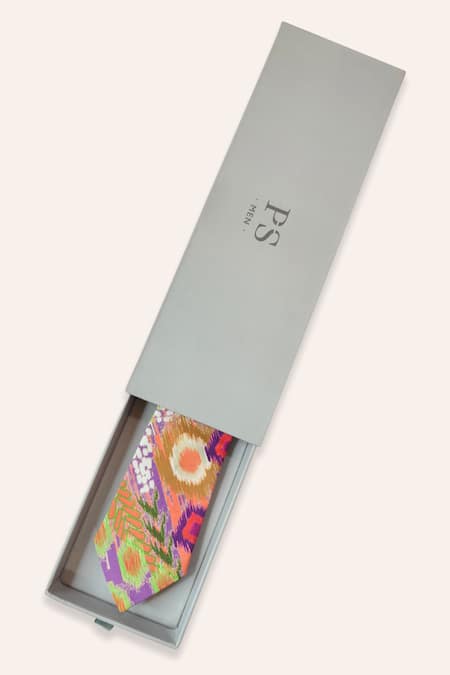 Shop_Payal Singhal Accessories_Brown African Print Gift Hamper _Online_at_Aza_Fashions